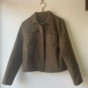 Banana Republic Olive Utility Jacket